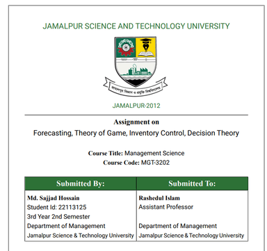 Jamalpur Science and Technology University